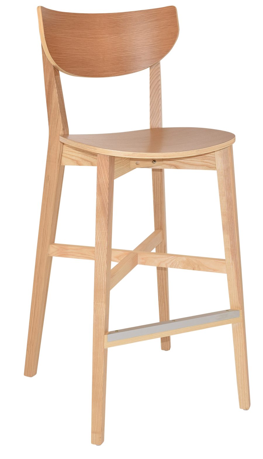 EZ Rialto Stained Solid Timber Framed Barstool