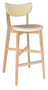 EZ STOOL RIALTO NATURAL - GRAVITY NAVY