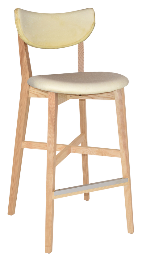 EZ Rialto Stained Solid Timber Framed Barstool