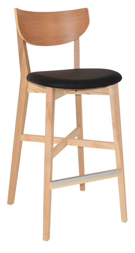 EZ Rialto Stained Solid Timber Framed Barstool