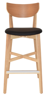 EZ Rialto Stained Solid Timber Framed Barstool