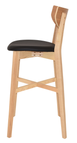 EZ Rialto Stained Solid Timber Framed Barstool