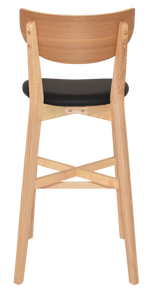 EZ Rialto Stained Solid Timber Framed Barstool