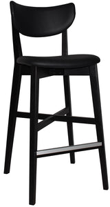 EZ STOOL RIALTO UPH 2 BLACK - VINYL BLACK
