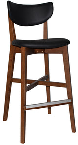 EZ STOOL RIALTO UPH 2 BLACK - VINYL BLACK