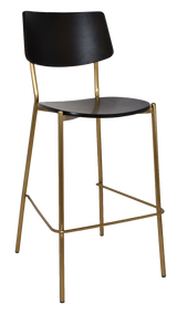 EZ STOOL TEXAS BRASS - BLACK