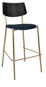 EZ STOOL TEXAS BRASS - BLACK