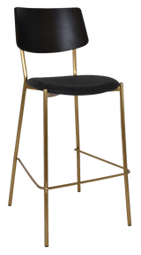 EZ STOOL TEXAS BRASS - BLACK