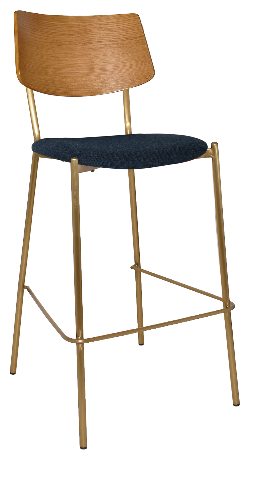EZ STOOL TEXAS BRASS - LIGHT OAK