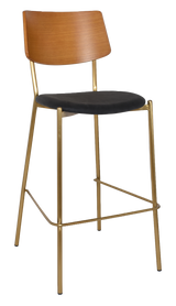 EZ STOOL TEXAS BRASS - LIGHT OAK