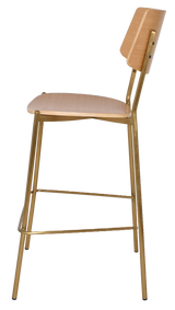 EZ STOOL TEXAS BRASS - NATURAL