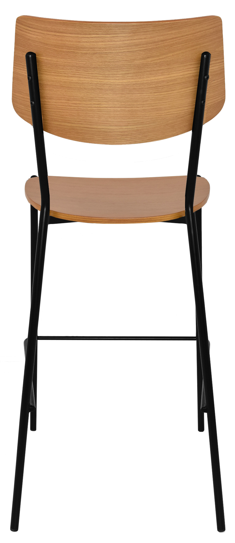 EZ STOOL TEXAS BLACK - LIGHT OAK