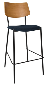 EZ STOOL TEXAS BLACK - LIGHT OAK