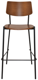EZ STOOL TEXAS BLACK - LIGHT WALNUT