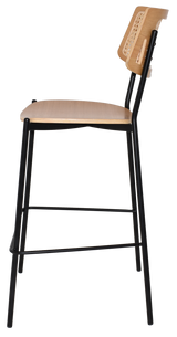 EZ STOOL TEXAS BRASS - RATTAN NATURAL