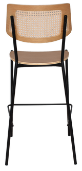 EZ STOOL TEXAS BRASS - RATTAN NATURAL
