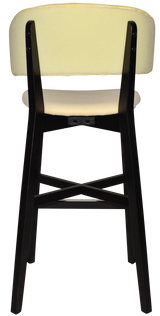 EZ STOOL TORINO BLACK - UNUPHOLSTERED (BACK & SEAT)