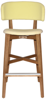 EZ STOOL TORINO BLACK - UNUPHOLSTERED (BACK & SEAT)