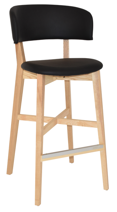 EZ STOOL TORINO UPH 2 NATURAL - EASTWOOD BORDEAUX