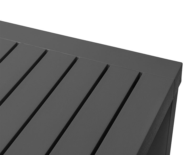 EZ TABLE CUBE 1400 X 800MM ANTHRACITE