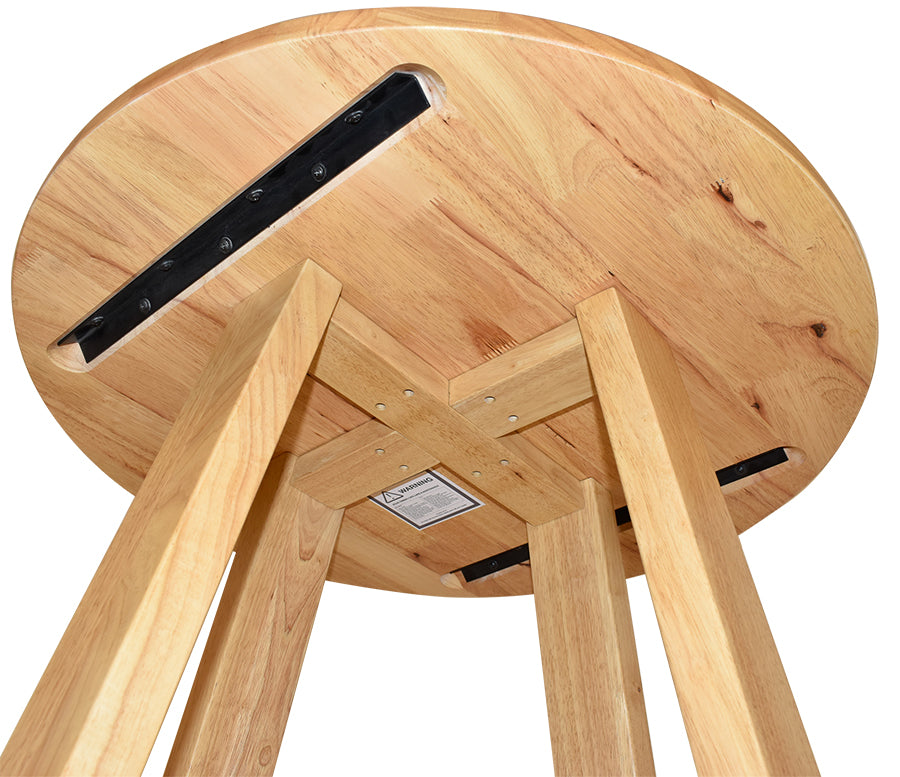 EZ BAR TABLE CHUNK 800MM LIGHTOAK (KIT)