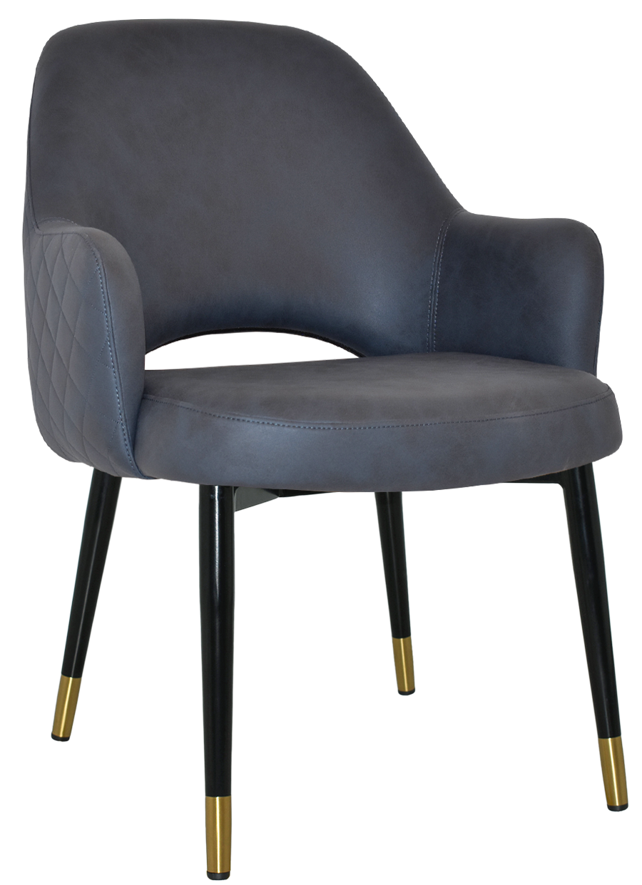 EZ XL TUB ALBURY METAL (SLIM) BLACK BRASS