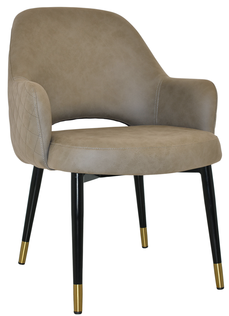 EZ XL TUB ALBURY METAL (SLIM) BLACK BRASS