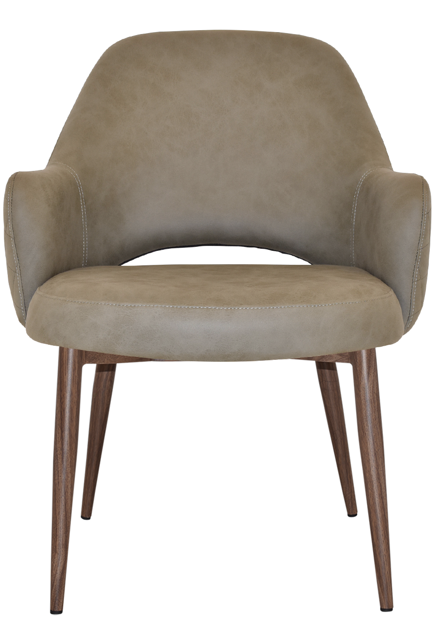 EZ XL TUB ALBURY METAL LIGHT WALNUT
