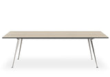 DD Kato Boardroom Table with Polished Steel Frame