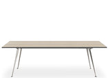 DD Kato Boardroom Table with Polished Steel Frame