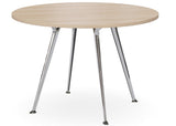 DD Kato Chrome Legs Round Meeting Table