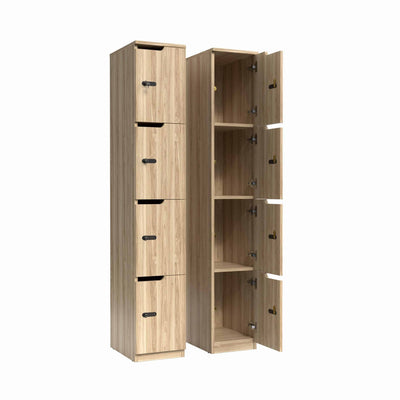 OL Knox 4 Door Melamine Locker