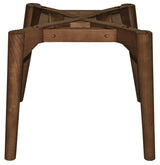 EZ Albury Solid Timber Walnut Colour Stained Upholstered Hospitality Dining Chair