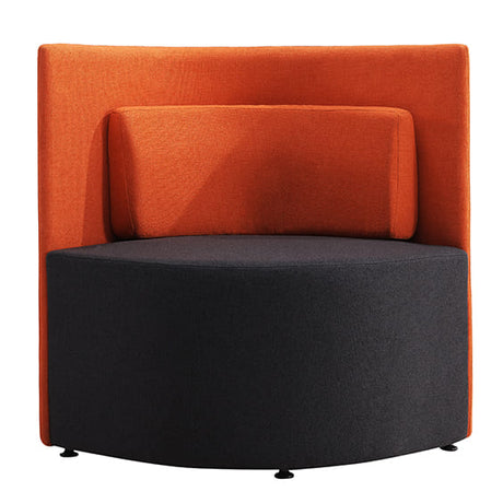 ST Leaf Low Back Fabric Upholstered Breakout Seating