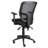 MA Lily Mesh Back Black Base Task Chair with Arms