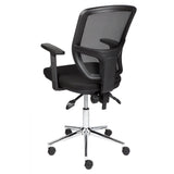 MA Lily Task Chair – Chrome Base with Arms