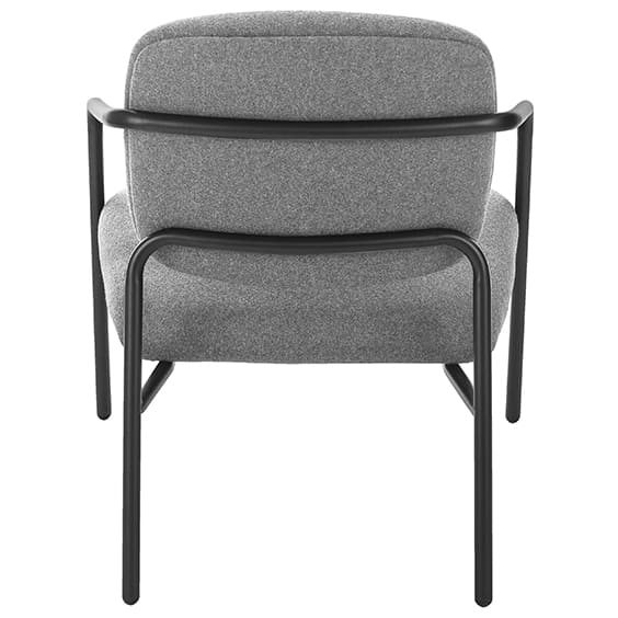 ST Lush Metal Legs Fully Upholstered Breakout Chair