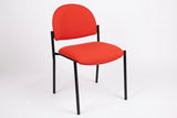 MA Lazer 50 Fabric or Vinyl Upholstered Stackable Side Chair