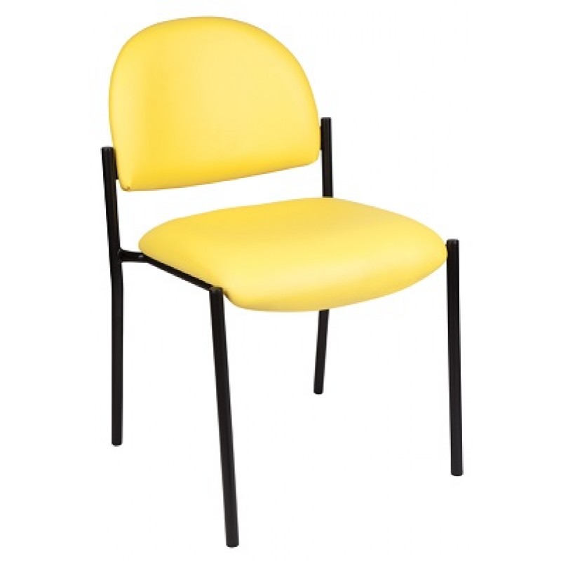 MA Lazer 50 Fabric or Vinyl Upholstered Stackable Side Chair
