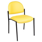 MA Lazer 50 Fabric or Vinyl Upholstered Stackable Side Chair