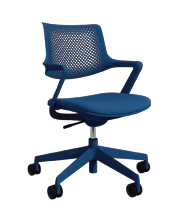 DD Loki Fabric Upholstered Seat Boardroom Chair