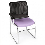 MA Martin Chrome Sled Base Stackable Meshback Lecture Chair