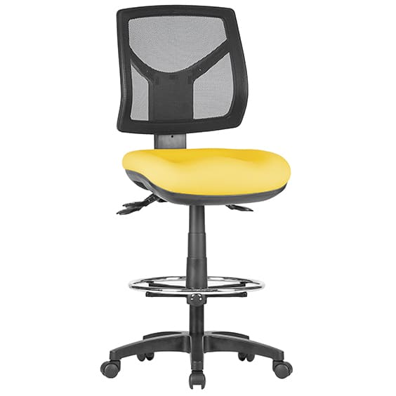 ST Avoca Mesh Back Drafting Chair with Seat Slider