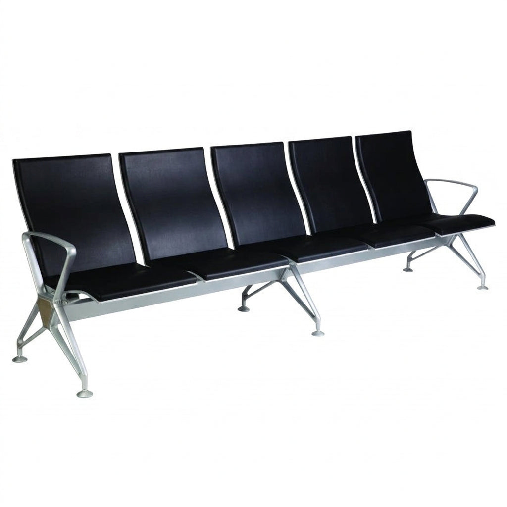 MA Mascot Airport PU LeatherUpholstered Beam Seating