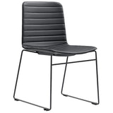 ST Mia PU Leather Upholstered Sled Base Breakout Chair