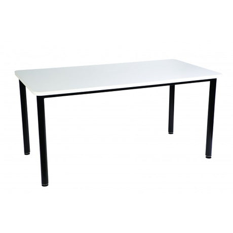 MA Modular Round Leg Half Circle Conference Table End