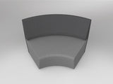 OL Motion Loop Curved 60° Reception Area Seating Outer Backrest