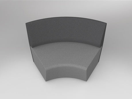 OL Motion Loop Curved 60° Reception Area Seating Outer Backrest