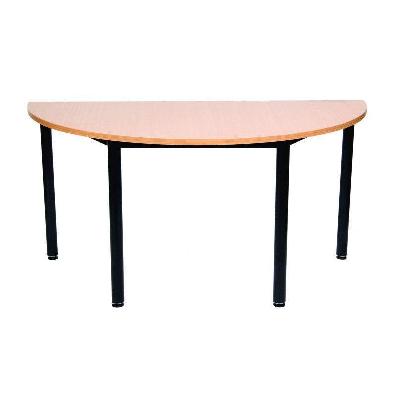 MA Astra Round Leg Half Circle Conference End Table
