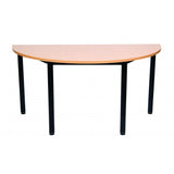 MA Astra Round Leg Half Circle Conference End Table